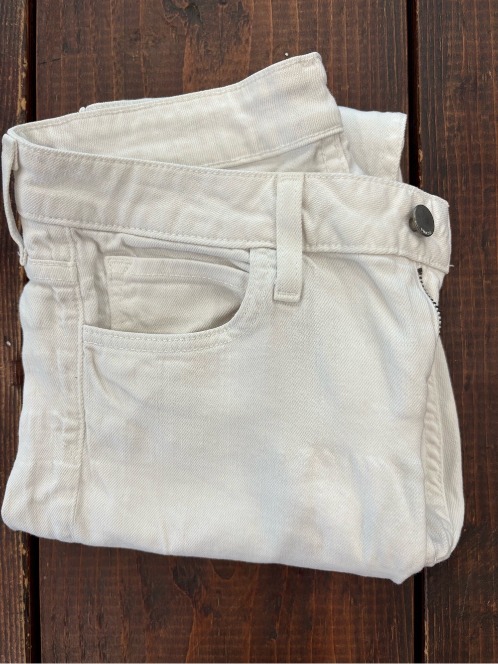 Vince White Denim Jeans